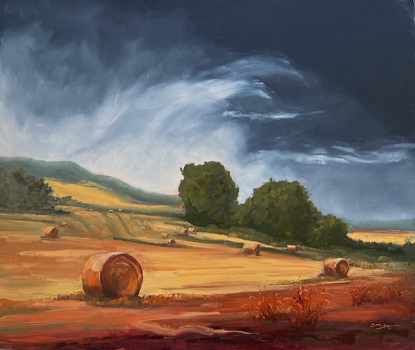 Passing Storm 20x24 $1800 at Hunter Wolff Gallery